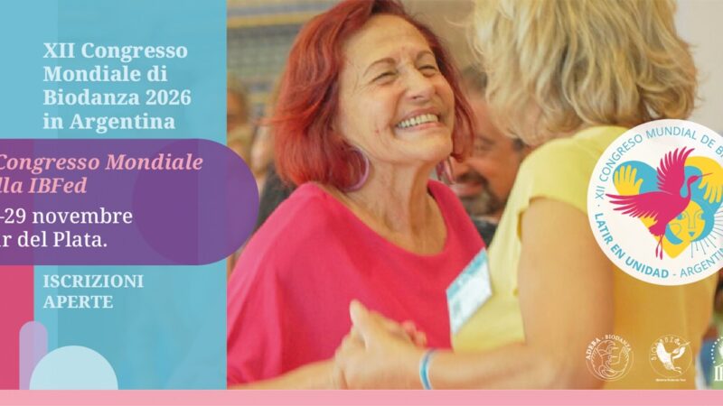 Pulsare in Unità: XII CONGRESSO MONDIALE DI BIODANZA 2026 IN ARGENTINA
